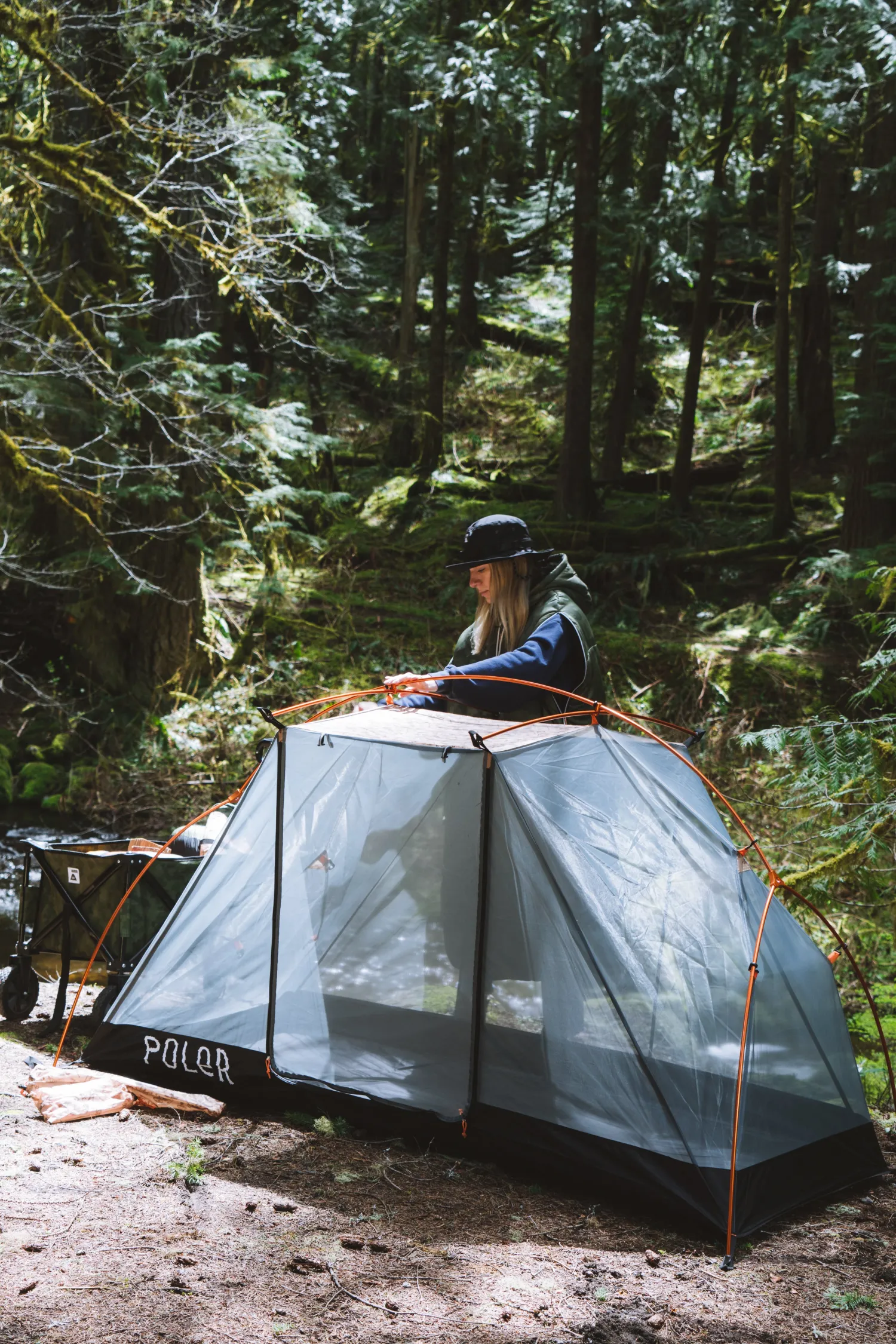 Poler Tents>1 Person Tent Goomer Brown