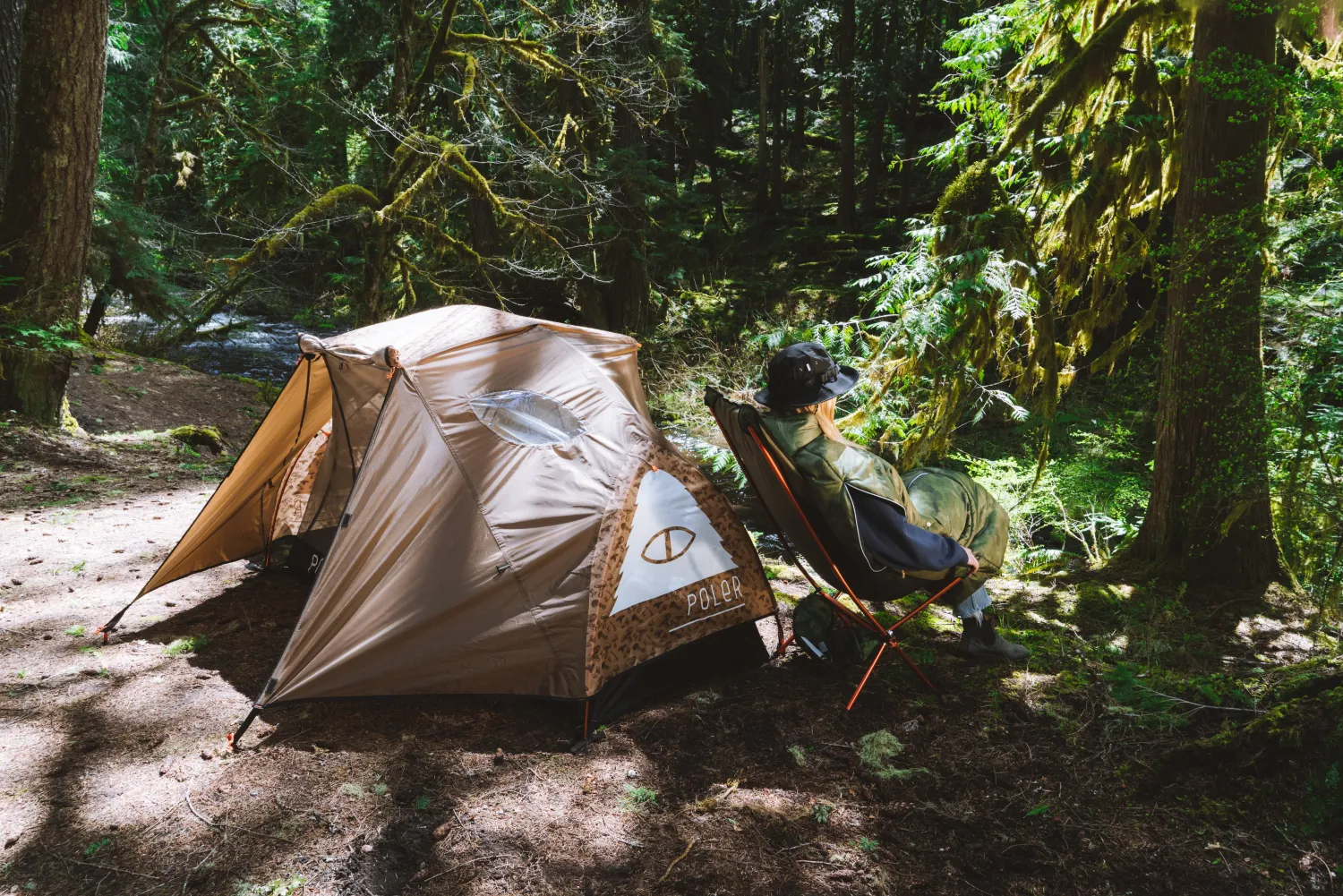 Poler Tents>1 Person Tent Goomer Brown