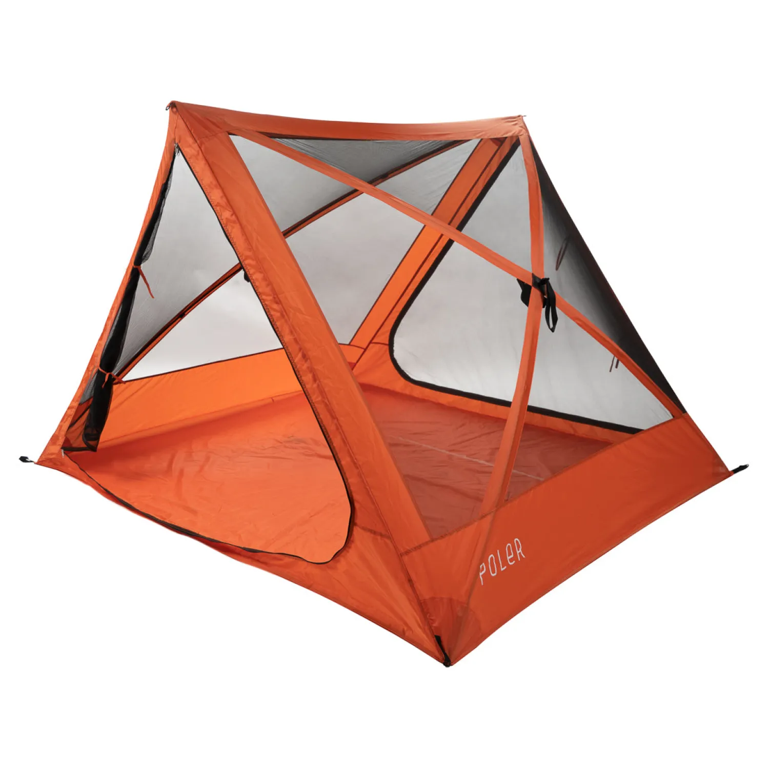 Poler Tents>4 Person Tent Orange