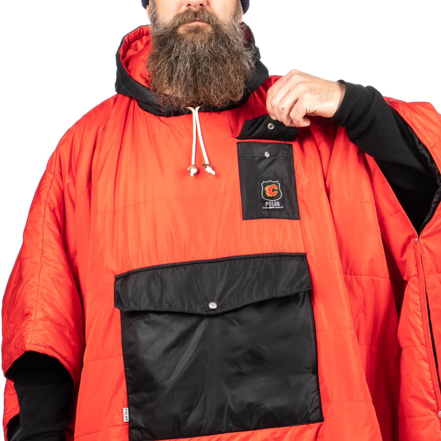 Poler Nhl>Calgary Flames Poncho Assorted Colors