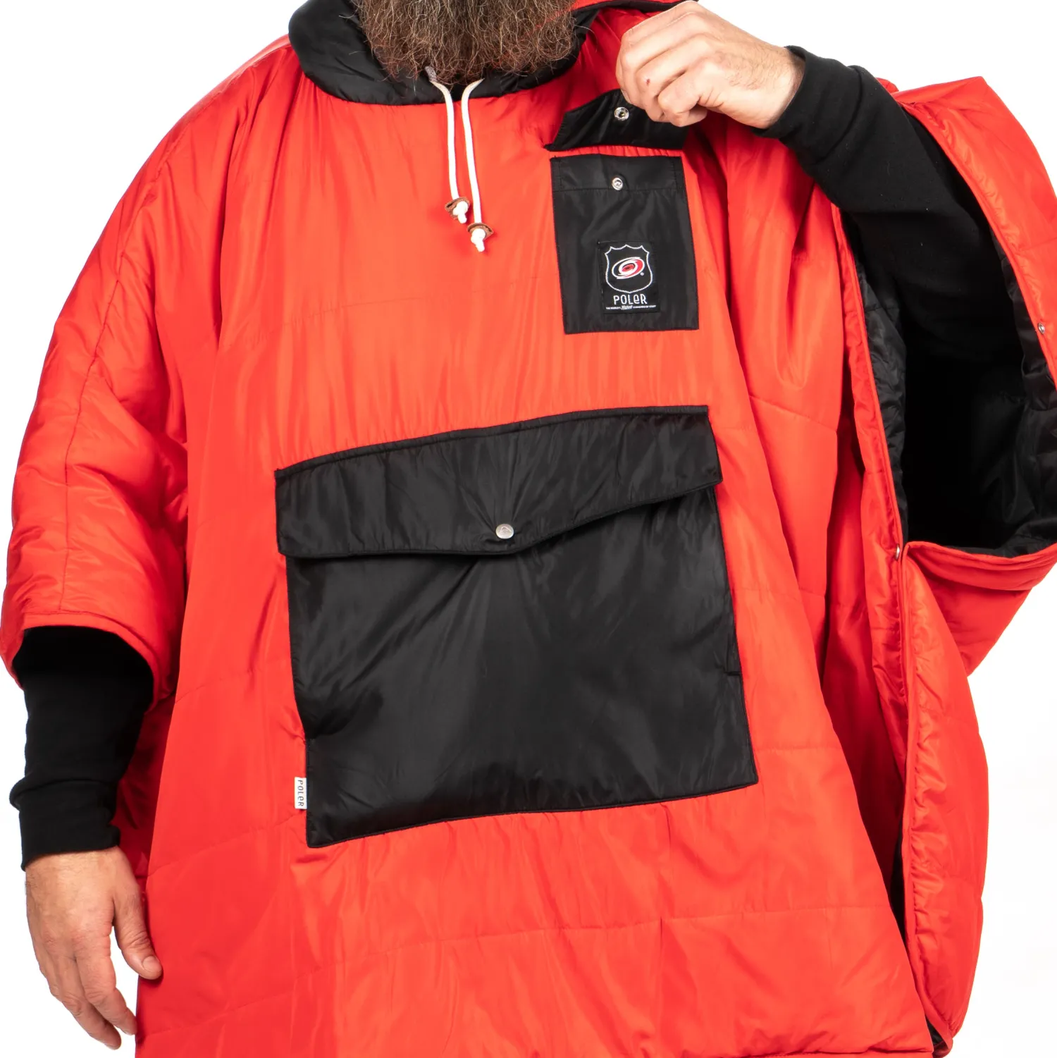Poler Nhl>Carolina Hurricanes Poncho Assorted Colors