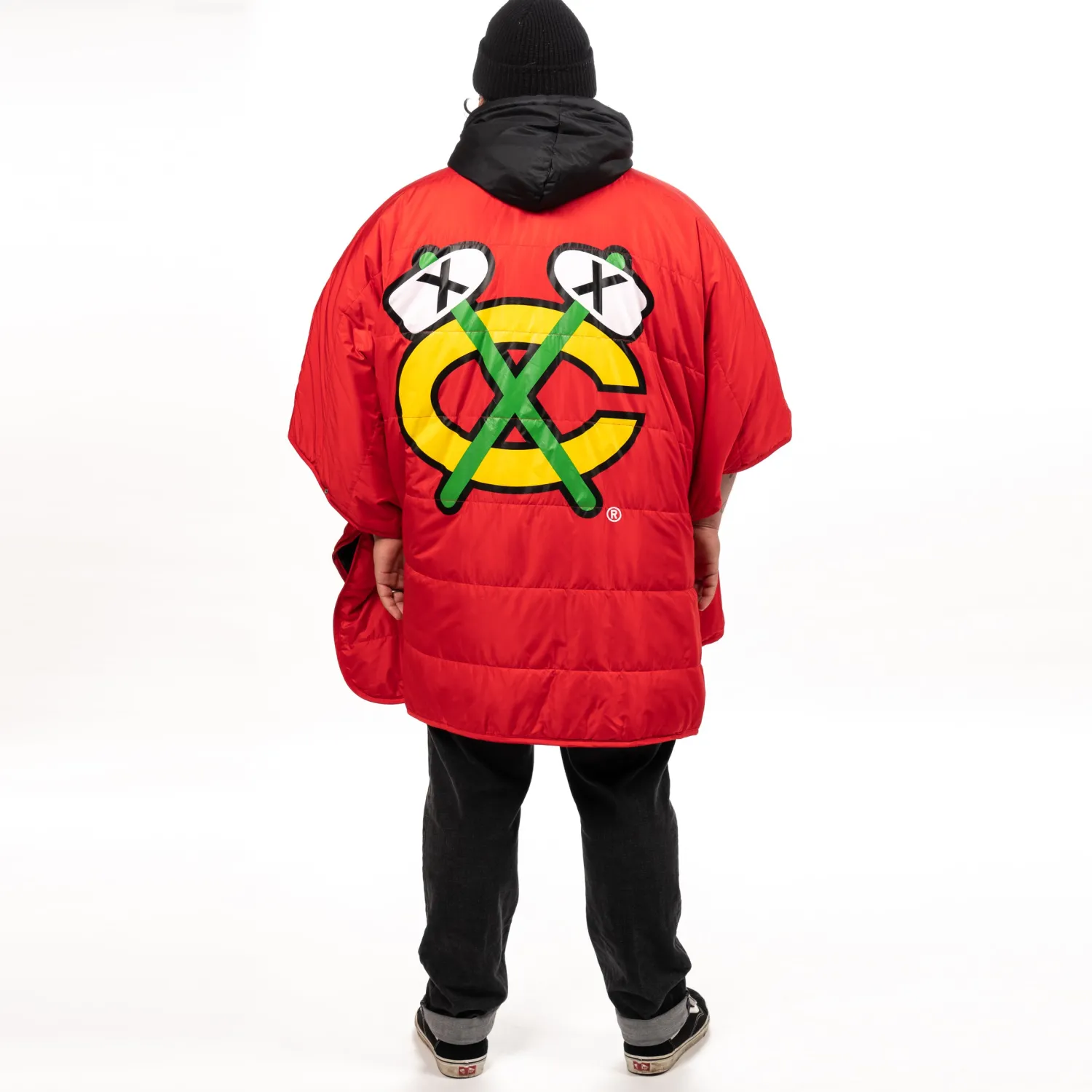 Poler Ponchos>Chicago Blackhawks Poncho Assorted Colors