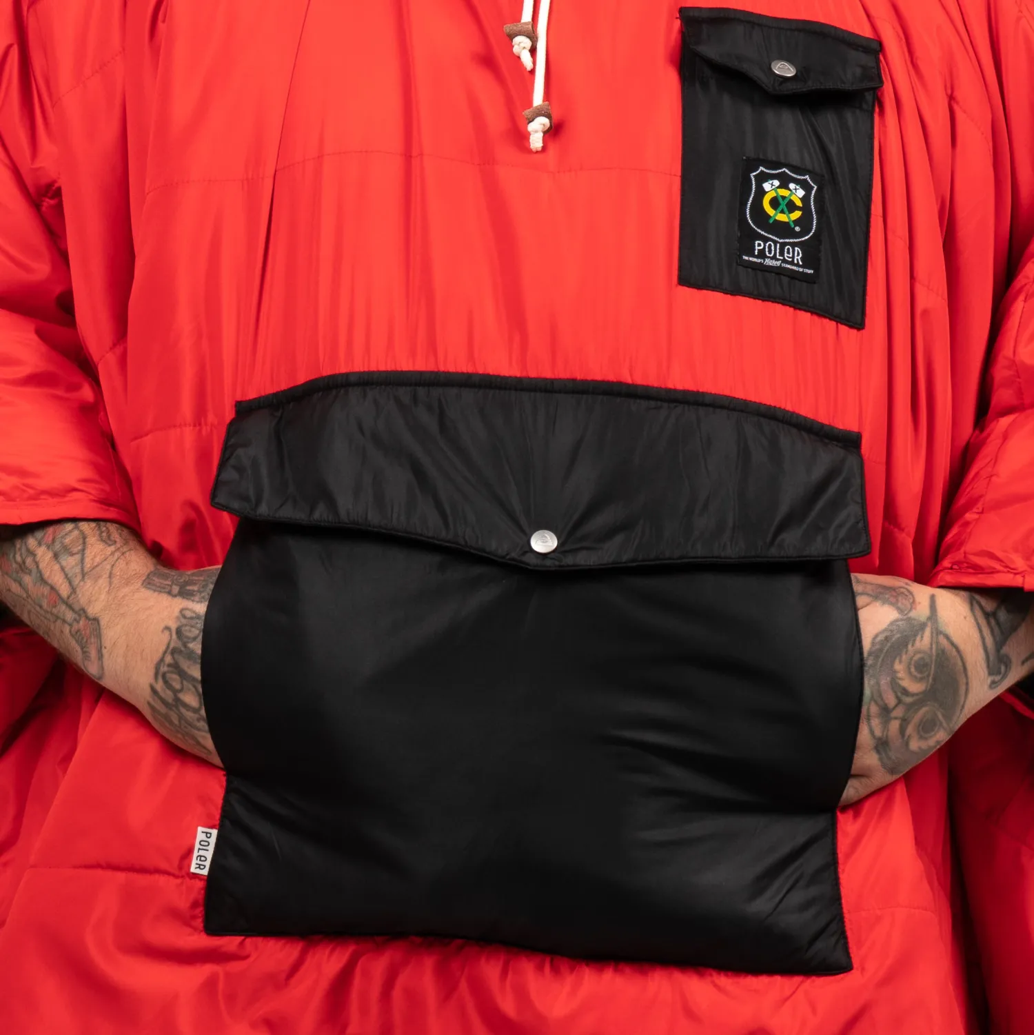 Poler Nhl>Chicago Blackhawks Poncho Assorted Colors