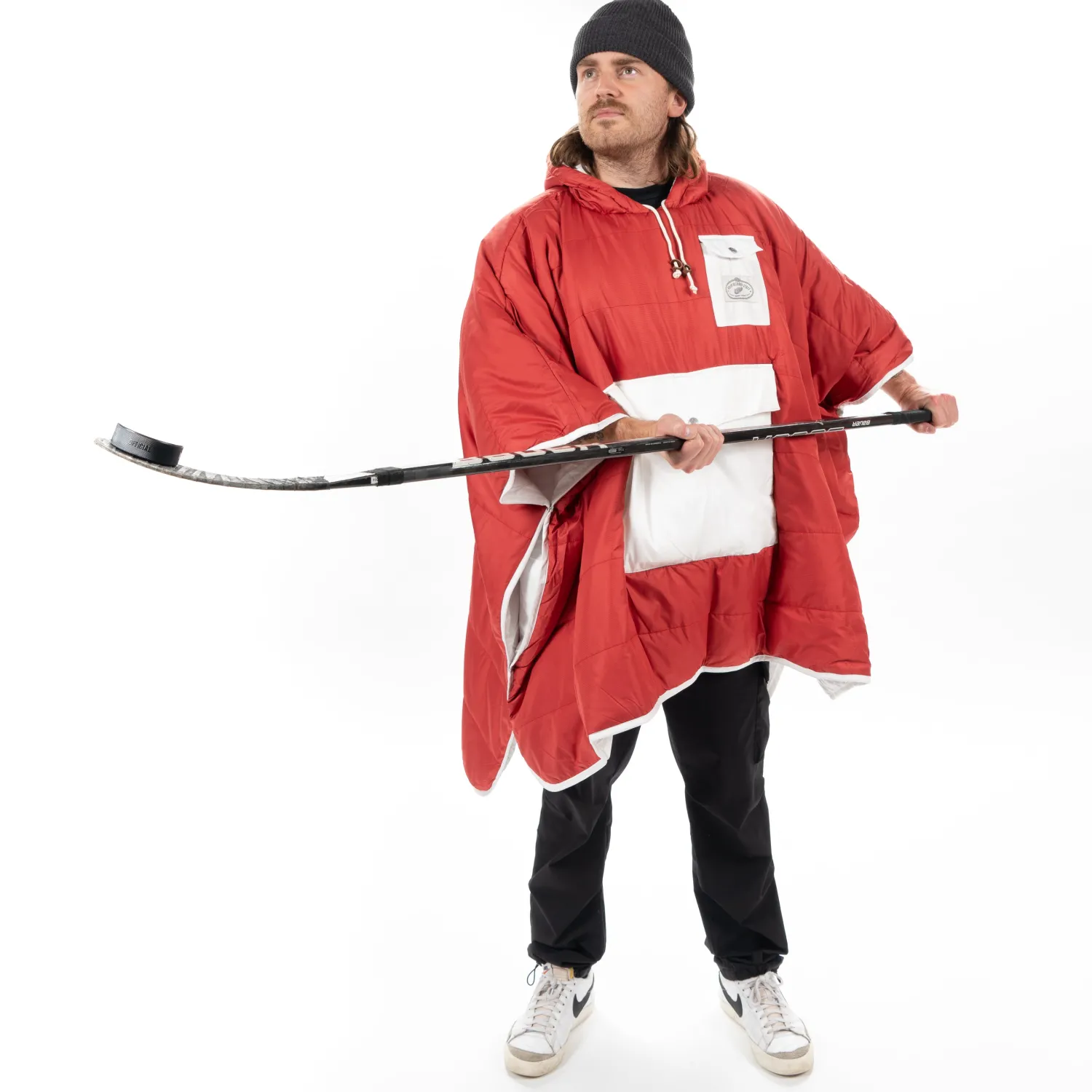 Poler Ponchos>Detroit Red Wings Poncho Redwings