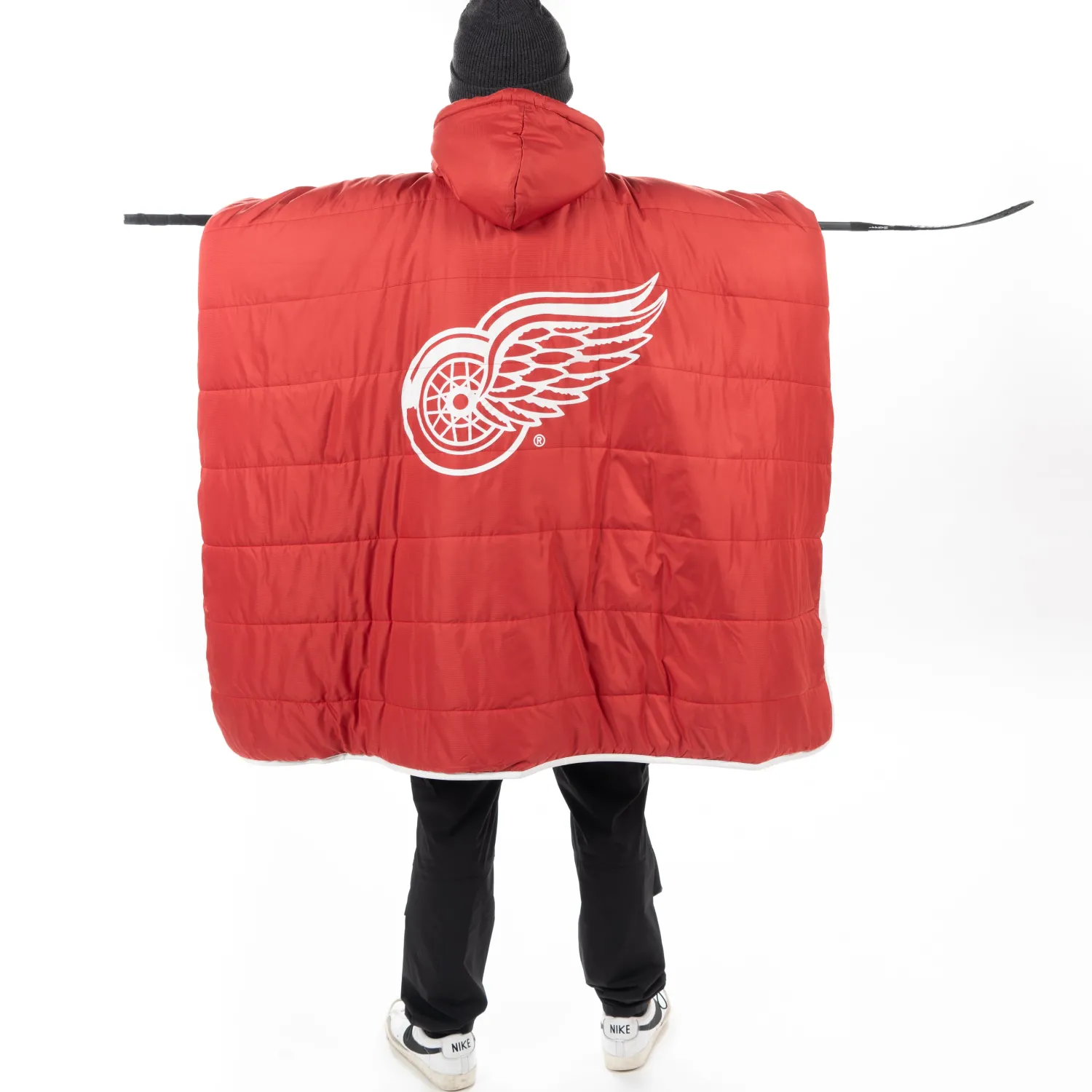 Poler Ponchos>Detroit Red Wings Poncho Redwings