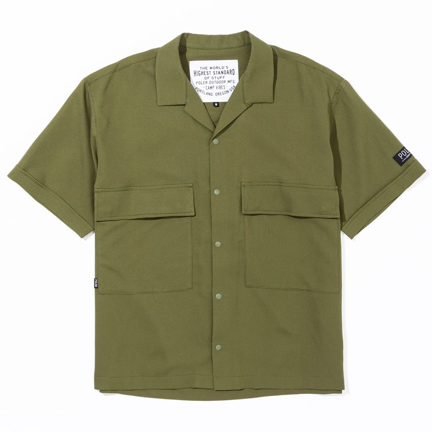 Poler Button Ups>Dot Air Multi Pocket S/S Cool Shirt