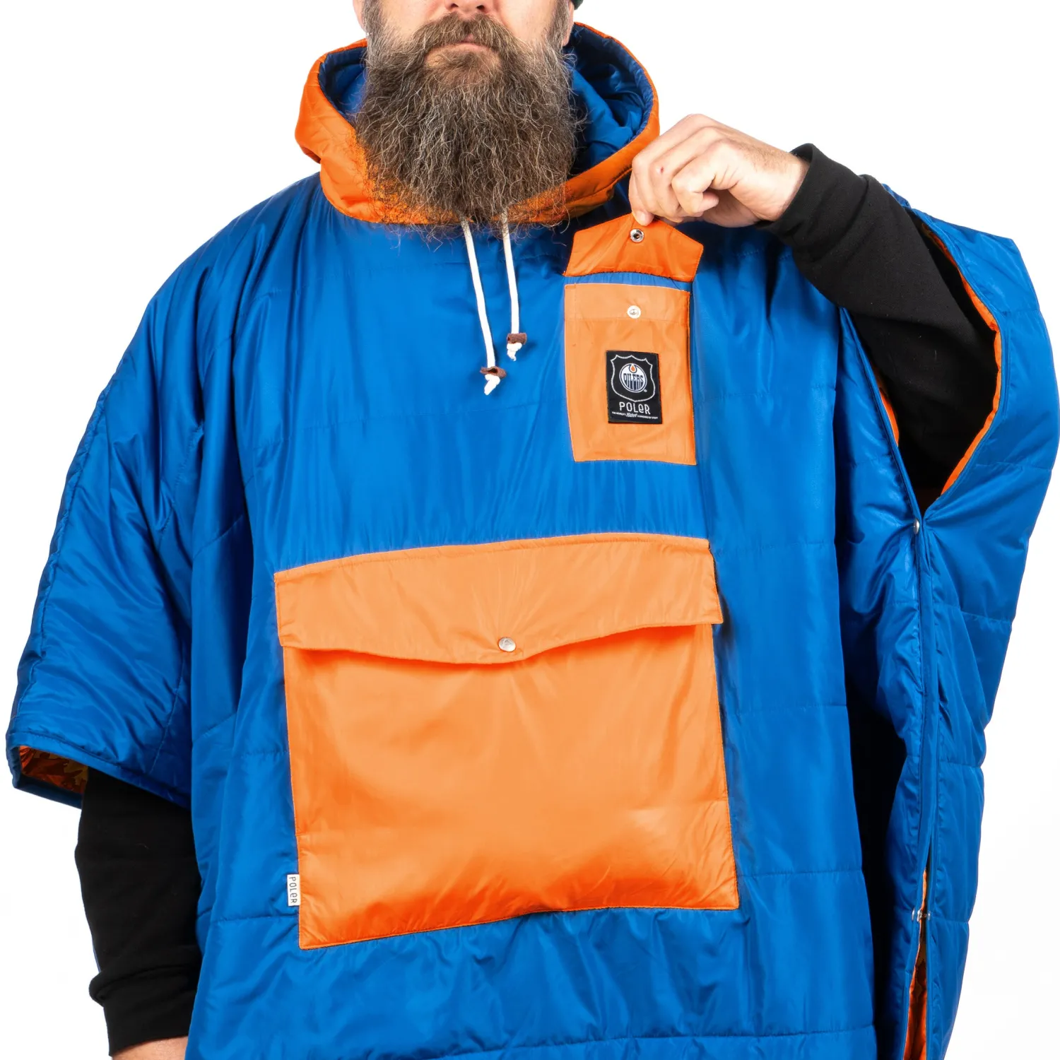 Poler Nhl>Edmonton Oilers Poncho Assorted Colors