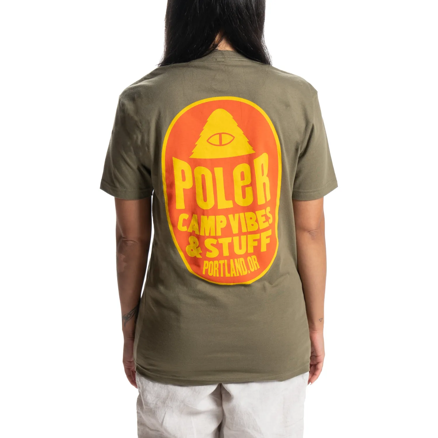 Poler Tee Shirts>Fruit Sticker Tee