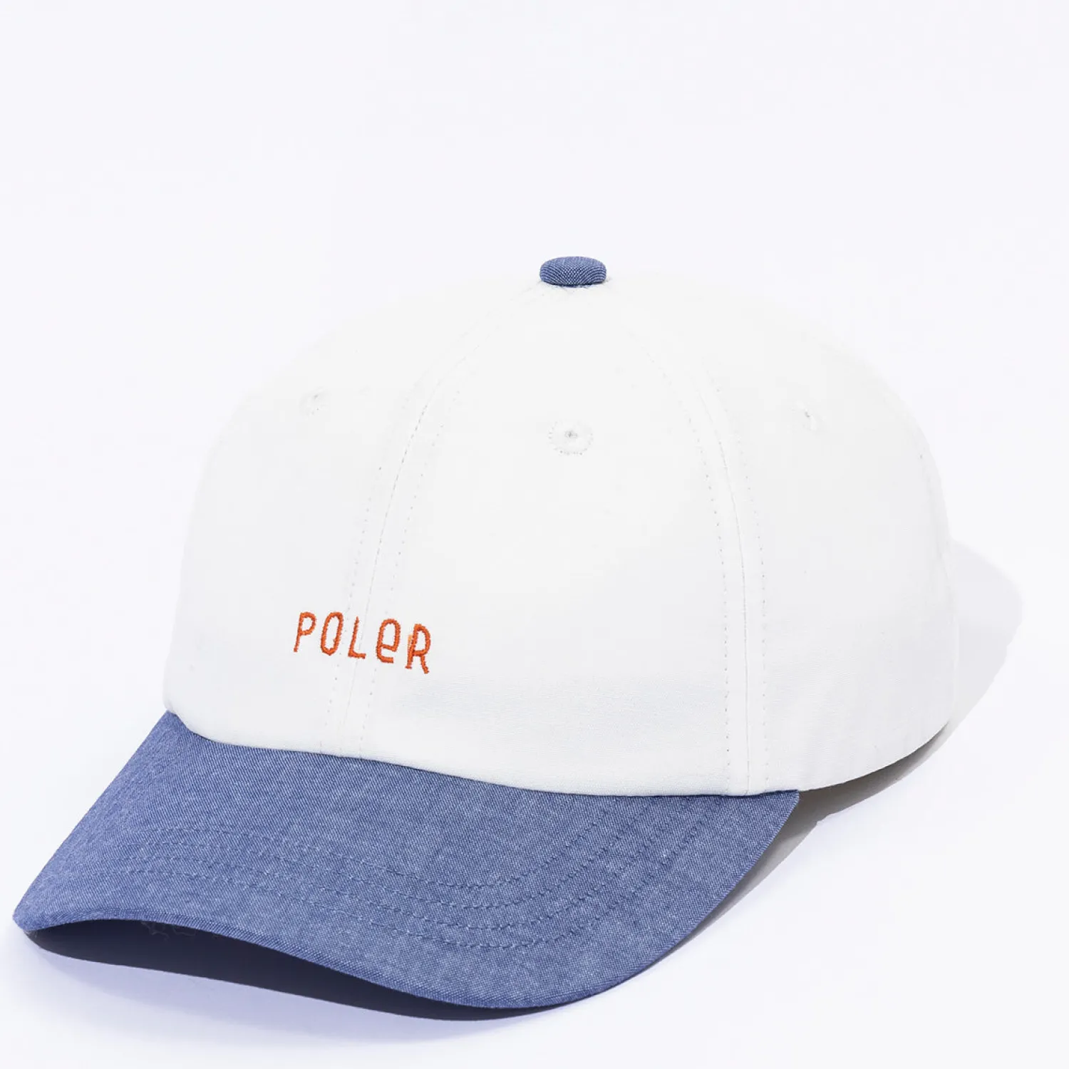 Poler Headwear>Furry Font Chambray Dad Cap