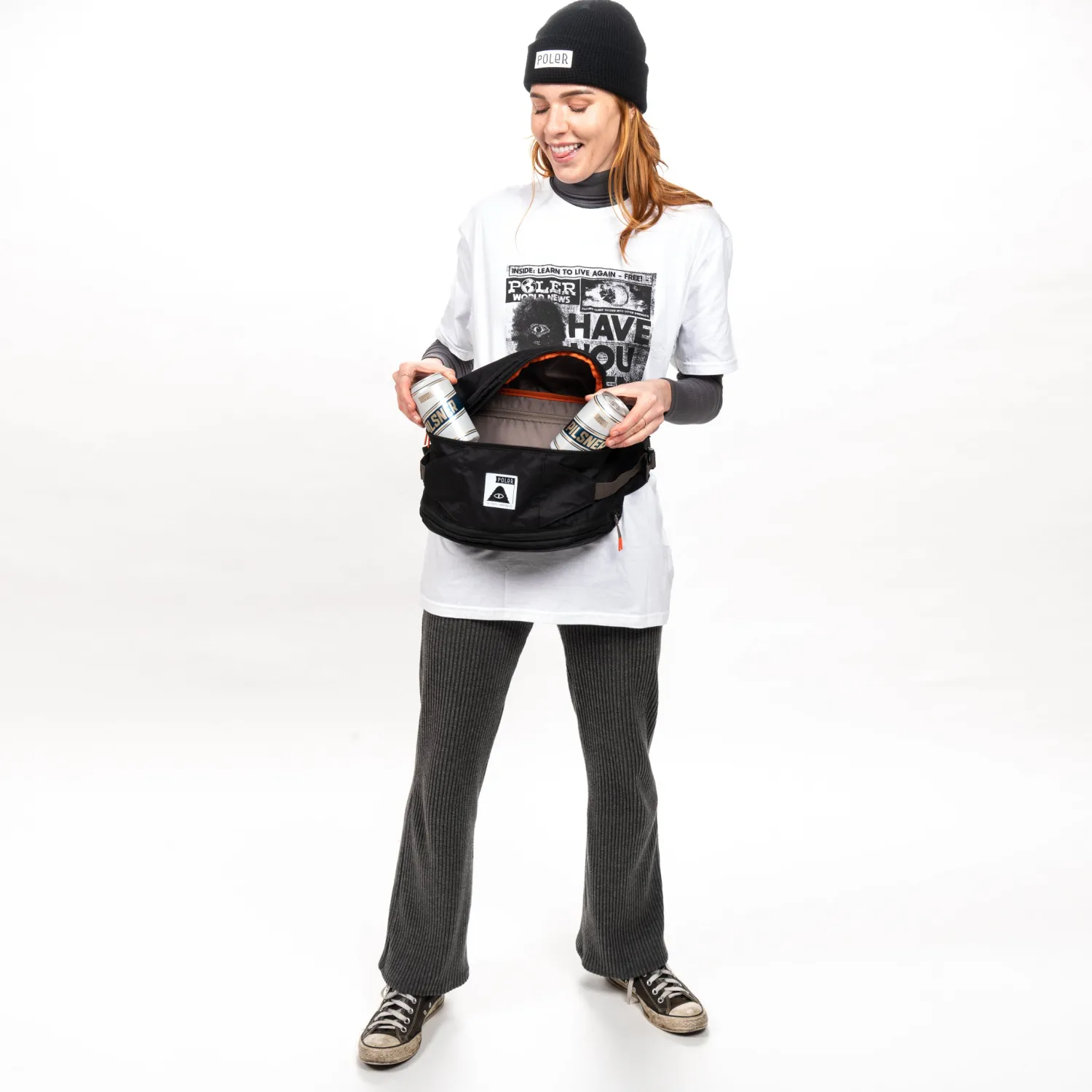 Poler Bags>Hip N Bindle Bag Black