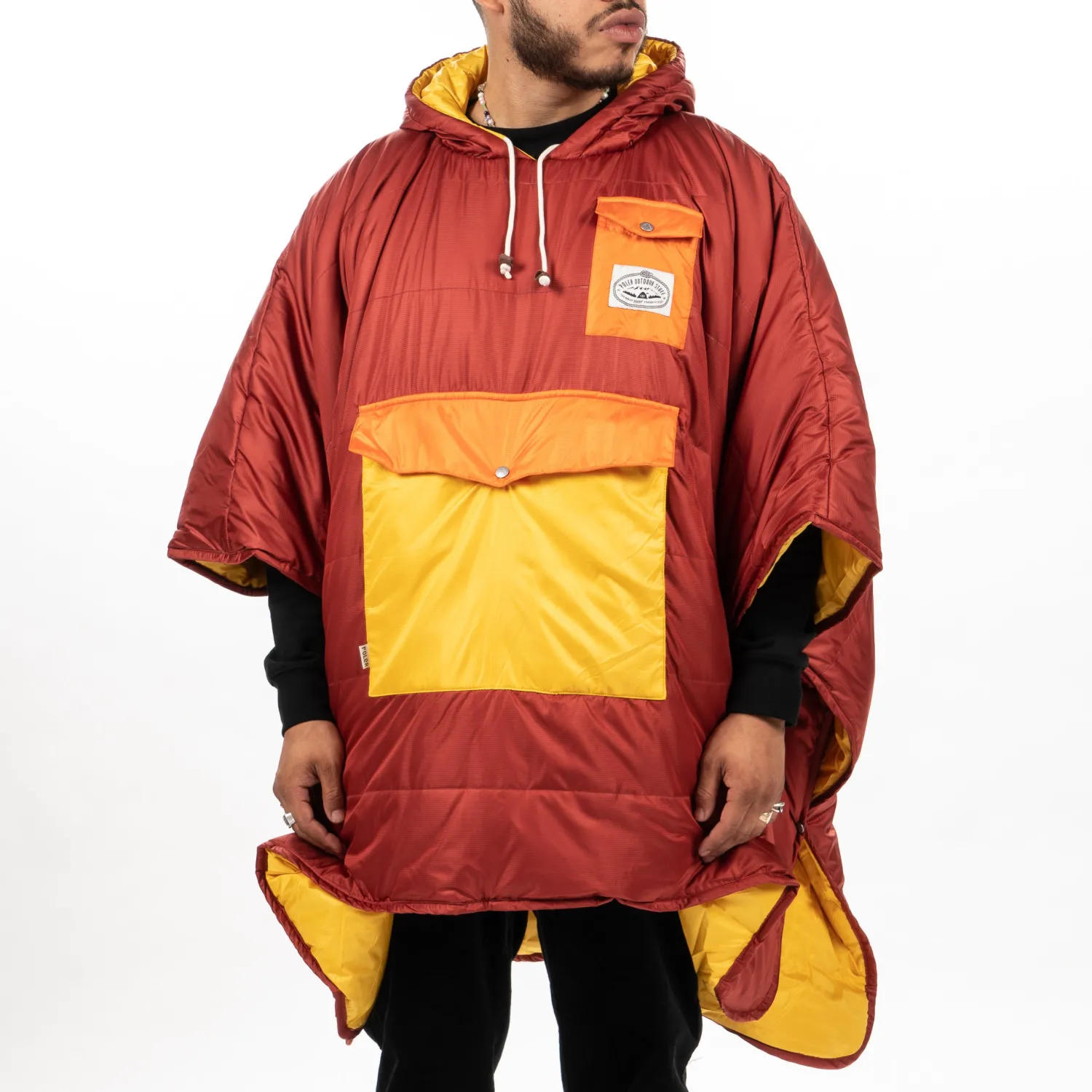 Poler Ponchos>Poncho Sunrise Orange