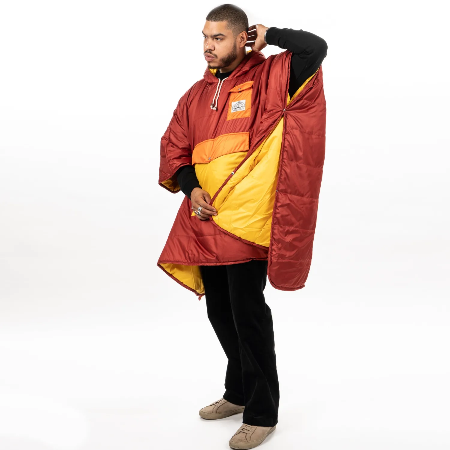 Poler Ponchos>Poncho Sunrise Orange