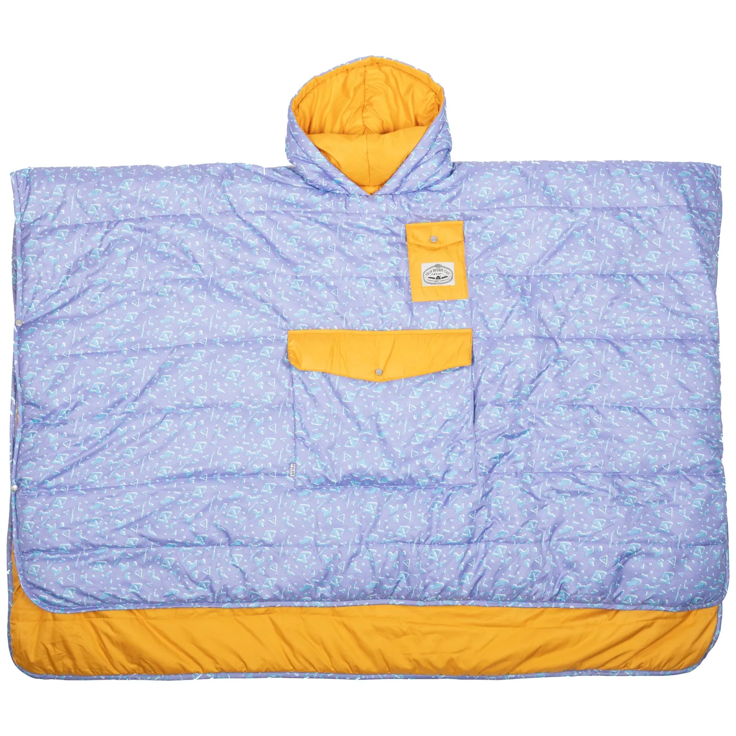 Poler Ponchos>Poncho Ski Splatter