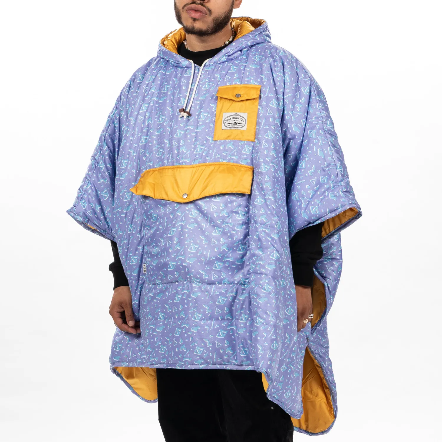 Poler Ponchos>Poncho Ski Splatter