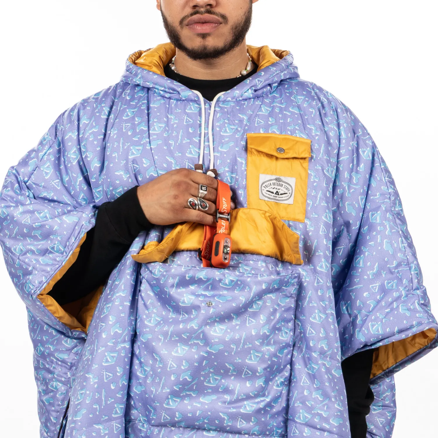 Poler Ponchos>Poncho Ski Splatter