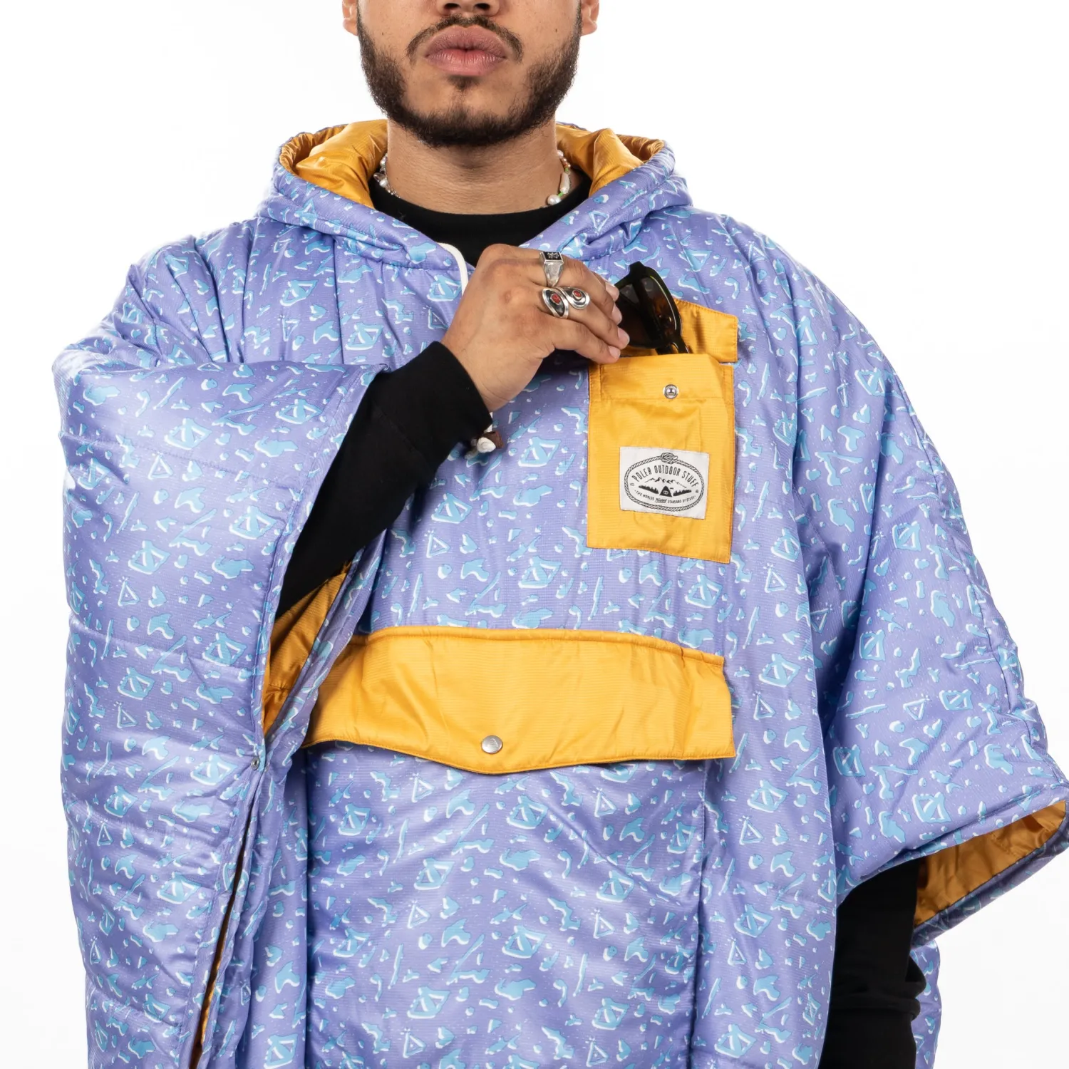 Poler Ponchos>Poncho Ski Splatter