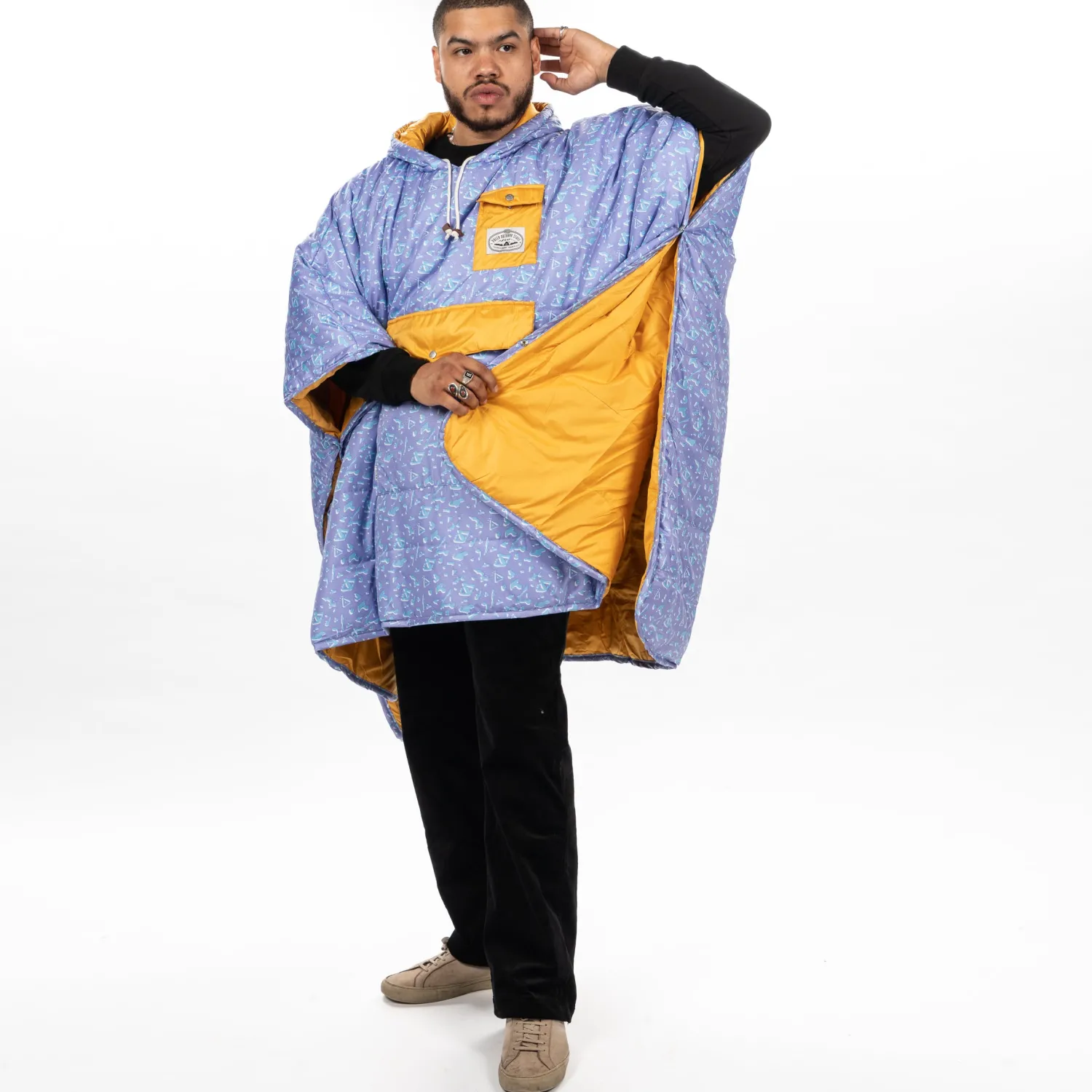 Poler Ponchos>Poncho Ski Splatter