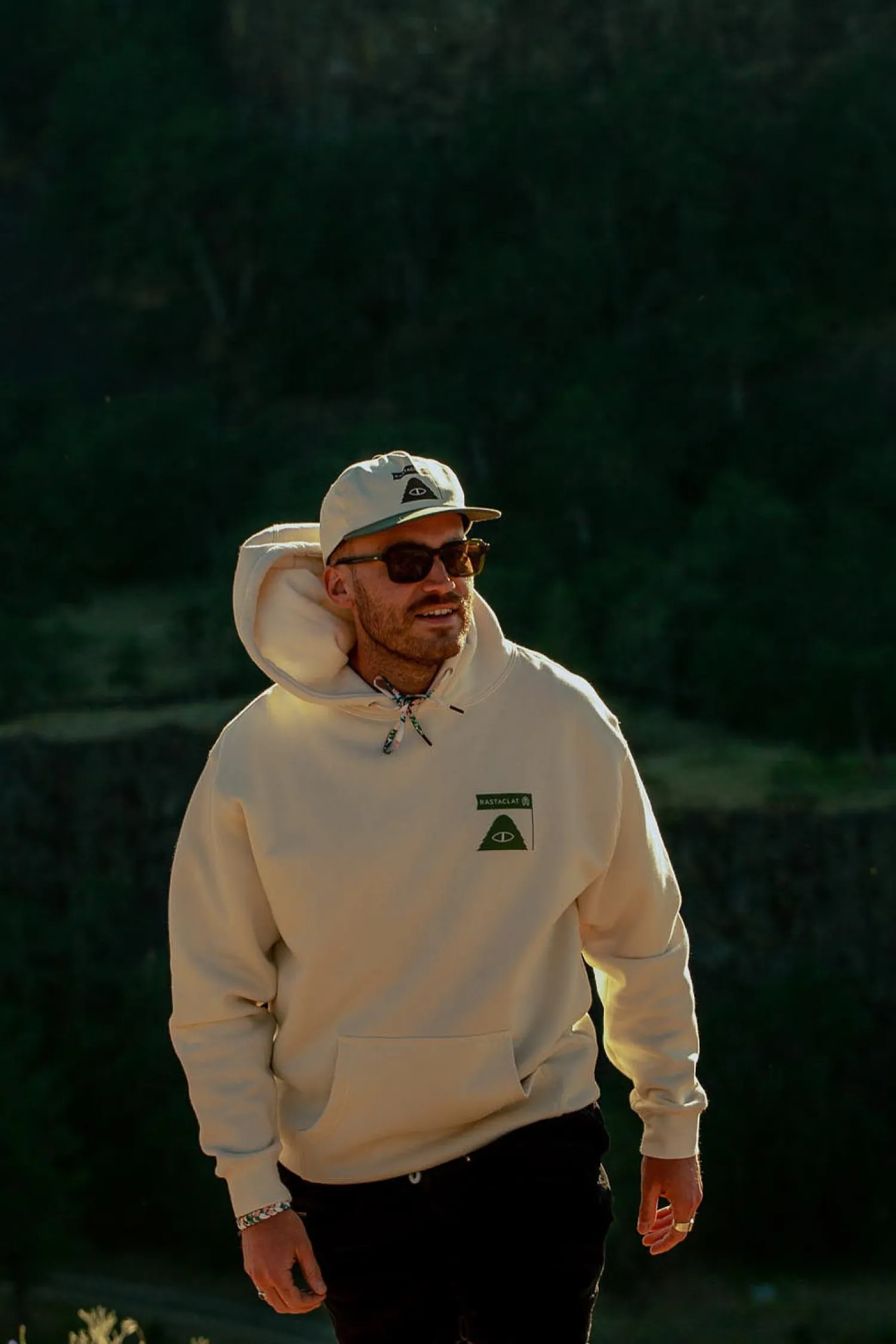 Poler Sweatshirts & Fleece>Rastaclat X Hoodie Antique White