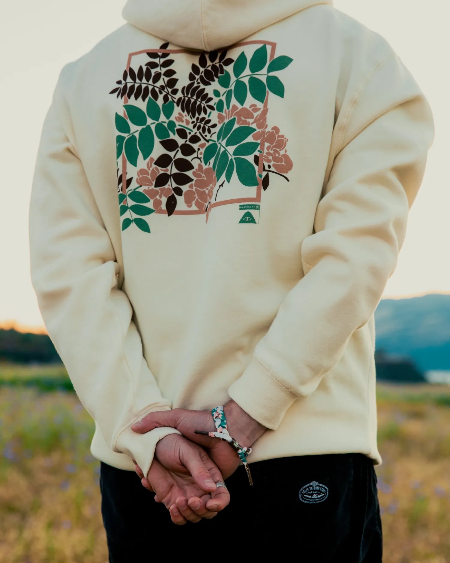 Poler Sweatshirts & Fleece>Rastaclat X Hoodie Antique White