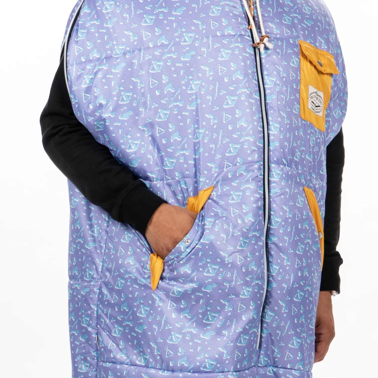 Poler Original Napsack>Reversible Napsack Ski Splatter