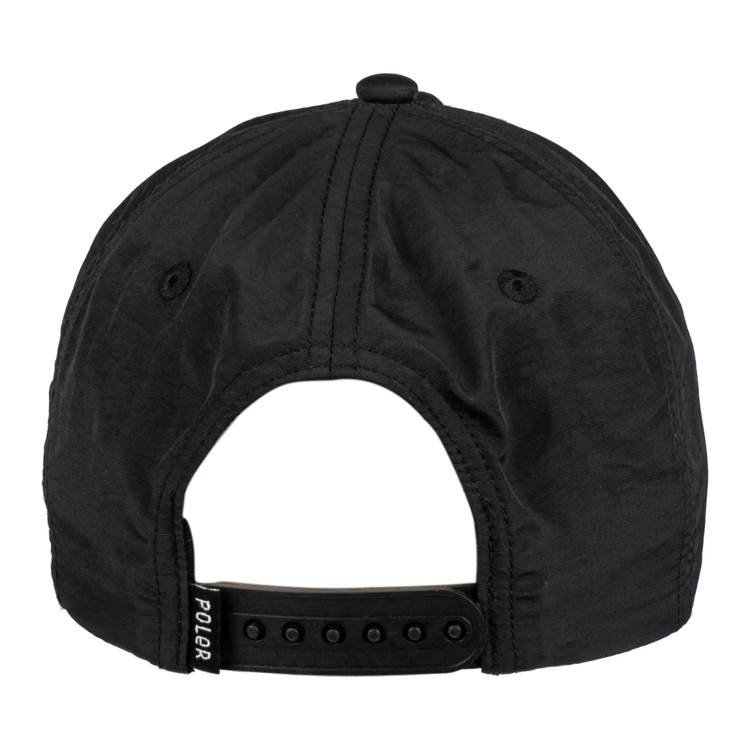 Poler Headwear>State Nylon Hat Black