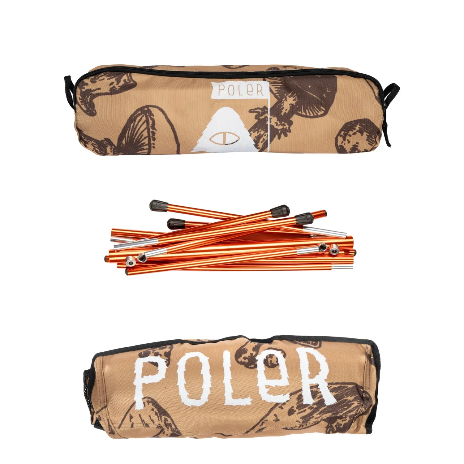 Poler Camp Accessories>Stowaway Chair Goomer Brown
