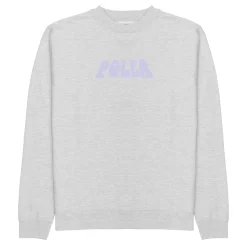 Poler Sweatshirts & Fleece>Title Crew Gray Heather