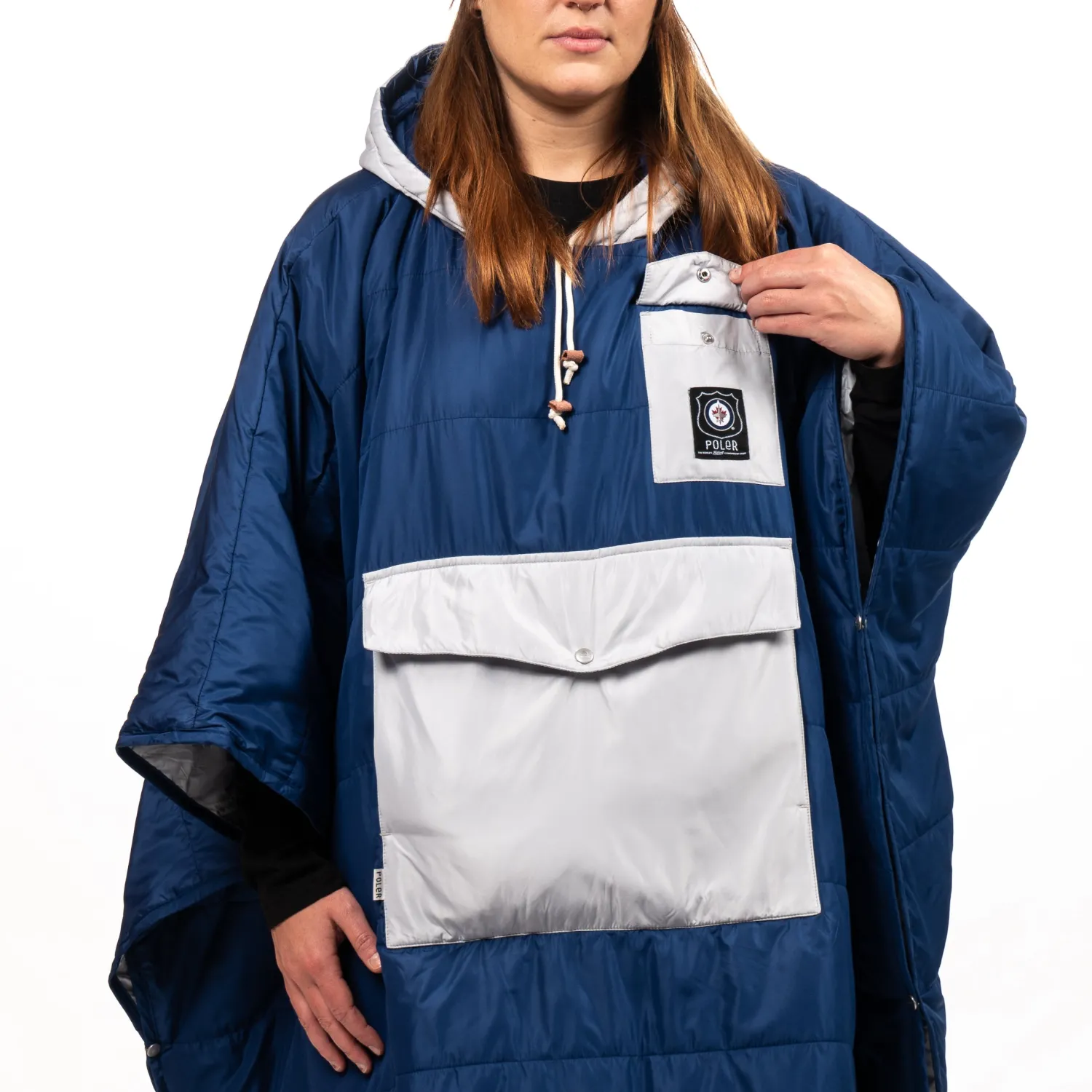 Poler Ponchos>Winnipeg Jets Poncho Assorted Colors